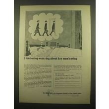 1965 The Equitable Life Assurance Ad - Key Men Leaving