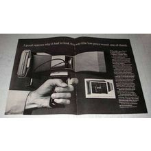 1972 Polaroid CR-9 Land Oscilloscope Camera Ad