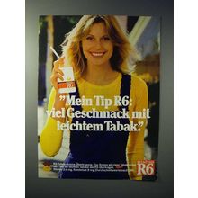 1979 Reemtsma R6 Cigarette Ad - in German - Liechtem Tabak