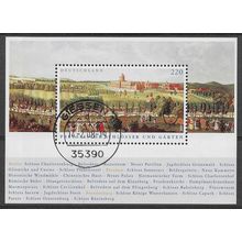GER 2005 220c 'PRUSSIAN CASTLE AND GARDENS' M/S FINE USED (EBID60-248XL)