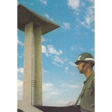 Rio De Janeiro Brazil Army Brazillian Soldier Military Postcard
