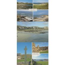 St Ronans Bay Iona Scotland Celtic Crosses 3x Postcard s