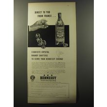 1953 Hennessy Cognac Ad - Direct to you from France