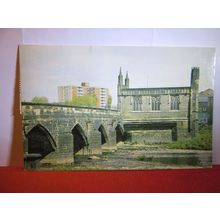 CHANTRY AND BRIDGE, WAKEFIELD, YORKSHIRE used postcard by Bamforth #