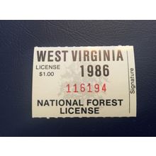 ICOLLECTZONE US West Virginia 1986 National Park Stamp VF NH