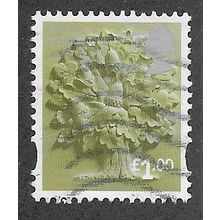 ENGLAND £1.00 'ENGLISH OAK' (EN35) FINE USED (EBID66-500)