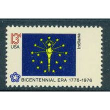 1651 13c Flag of Indiana Fine MNH KA6460 (33)