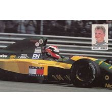 Johnny Herbert Scotties F1 Grand Prix Rare Postcard