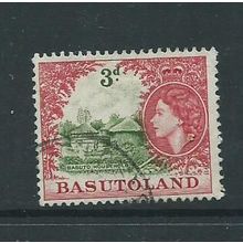 basutoland stamps sg46a sg 46a rose used fu