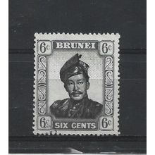 Brunei.SG104 6c Sultan Omar Ali Saifuddin.Fine Used.Aug25t