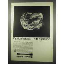 1967 Bausch & Lomb Scopes Ad - Optical Glass