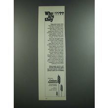 1986 Oxfam America Ad - Who are They
