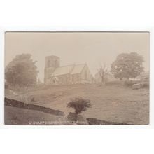 St Chad's Church Middlesmoor Postcard RP North Yorkshire