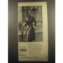 1951 Julliard Weatherbee Coat Ad - Julliard Zephyroy