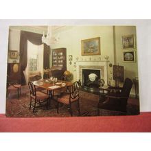 THE PARLOUR, GEORGIAN HOUSE, EDINBURGH, SCOTLAND unused postcard =