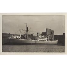 South African 1950s Transporter Ship Boat Rare Vintage Photo