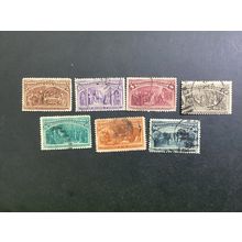ICOLLECTZONE US 234-240 VF used Very attractive, clean lot