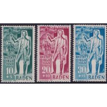 Baden 1949 Rastatt Centenary Set (B)