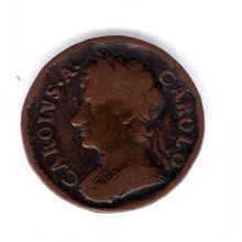 Great Britain. Charles II. Farthing 1674. dy12243