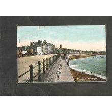 Postcard Cornwall Penzance Promenade 1905