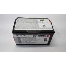 Lexmark C540H1MG Return Program Toner Cartridge Magenta Genuine C540 X543