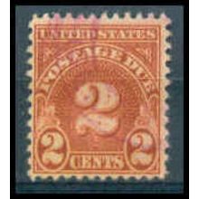 Used J81 2c Postage Due Fine WA1326