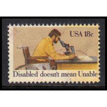 Used 1925 18c Disabled Fine W4514