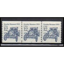 2132 12c Stanley Steamer Fine MNH Dry Gum PNC 2/3 PA2638