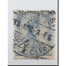 Hungary Stamp Scott #82, Used