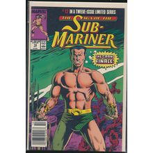 The Saga of the Sub-Mariner # 12, Marvel Comic, 1989, High Grade