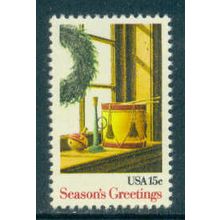 1843 15c Wreath and Toys Fine MNH MA0803