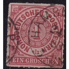 GERMANY Norddeutsch [1868] MiNr 0004 ( O/used ) [04]