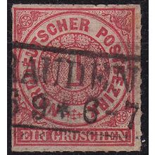 GERMANY Norddeutsch [1868] MiNr 0004 ( O/used ) [05]