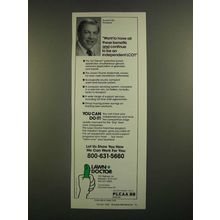 1988 Lawn Docter Ad - Want to Have All These Benefits