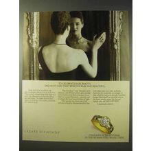1988 Lazare Diamonds Ad - To Celebrate Rare Beauty