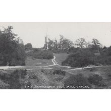Hornchurch From Mill Fields Essex in 1910 Postcard