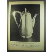 1956 Reed & Barton Town and Country Coffee Pot Advertisement
