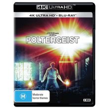 Poltergeist 4K Ultra HD + Blu-Ray | 1982 Tobe Hooper Horror Film | Region Free