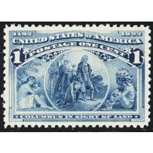 230, Mint XF/Superb NH 1¢ With Graded 95 Certificate - Stuart Katz