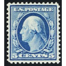 335, Mint VF/XF NH 5¢ - Post Office Fresh - Stuart Katz