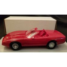 Vintage AMT Ertl 1987 Chevy Corvette Promo Dealer Model RED 6274EO MIB
