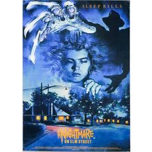 Nightmare on Elm Street SPECIAL Movie Film Poster Canvas iconic design