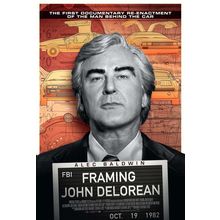 Framing John DeLorean (2019)_2 Movie Film Poster Canvas iconic design