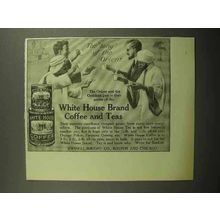 1913 White House Coffee & Tea Ad - Tang of the Orient