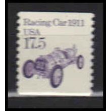 2262 17.5c Race Car Fine MNH Dry Gum X3484