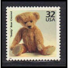 3182k 32c Teddy Bear Fine MNH V2868