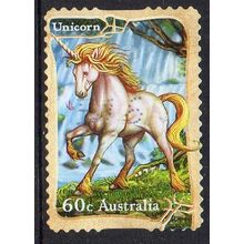 Australia 2011 Mythical Creatures - Unicorn 60c s/a Used