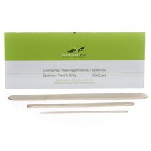 Combo Wax Applicators (50 Eyebrow, 50 Facial, 50 Body)[ ]