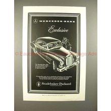 1957 Mercedes-Benz 300d Car Ad - Exclusive - NICE!!