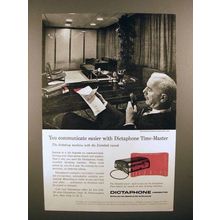 1957 Dictaphone Time-Master Dictating Machine Ad!
